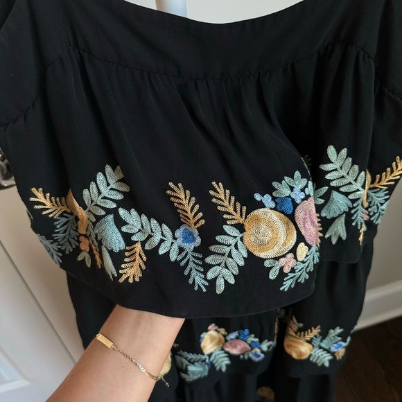 Vilshenko Black Salma Midi Dress - Picture 6 of 10